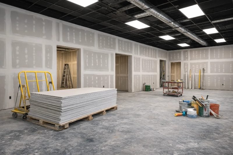 Drywall project in Yuba City